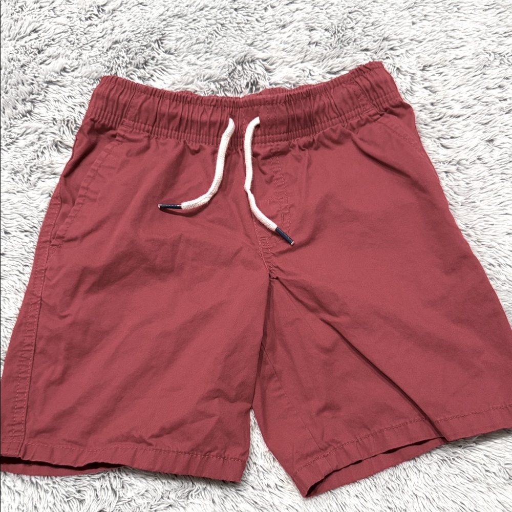 Cat and Jack deep red shorts size S (6-7)